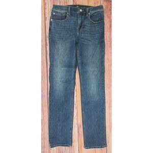 7 For All Mankind Womens Slimmy Jeans 30x33.5 Blue Denim